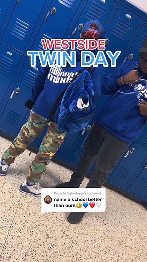 Replying to @taylaatayyy we get drippy too! 💙❤️ man it’s still homecoming at da side! #fyp #explorepage #westsidehigh #hocoatdaside #classof23