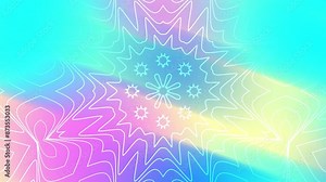 Colorful background with white line pattern suitable for graphic design projects, website backgrounds, social media posts, and digital presentations