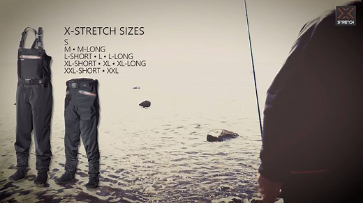 X-STRETCH WADERS Revolutionary technical breathable chest wader in 4-way stretch abrasion resistant shell fabric for the ultimate performance and freedom – you’ve never felt this free ! | Scierra