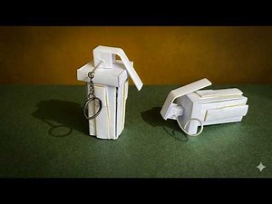 DIY PAPER GRENADE THAT EXPLODES! 💥 ( EASY & SAFE TUTORIAL)