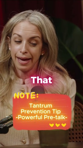 Tantrum Prevention Tip (Powerful Pre-talk) #parentingadvice #parentingtips #parentinghacks #shorts