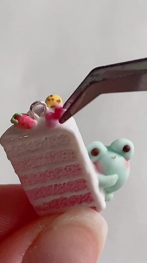 Intricate Polymer Clay Cake Decoration Tutorial