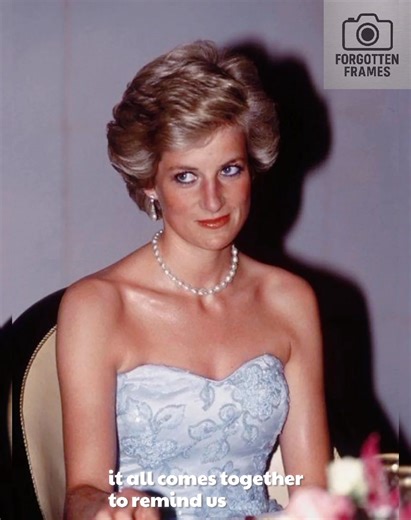 Princess Diana in light blue lace — elegance, softness, and pure magic. A timeless evening look that still takes our breath away. 💙✨ #fyp #explorepage #fblifestyle | Forgotten Frames