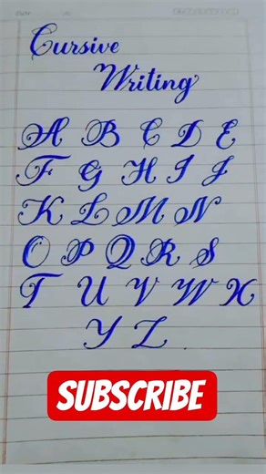 how to write Cursive writing in English #subscribe #cursive #handwriting #essaytyper