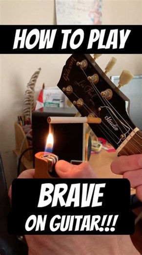 How To Play Brave by One Last Try (Best Guitar Lesson Ever)?