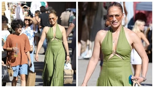 Jennifer Lopez flaunts her sensational figure for errands in LA