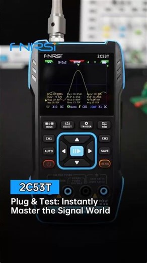 FNIRSI 2C53T | Handheld Oscilloscope Troubles? Diagnose Circuits Fast!