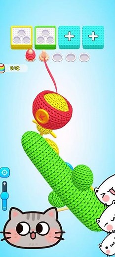 This Cat + Yarn Game is TOO Adorable! 😍🧶