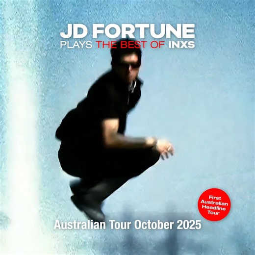 Swaggering. Charming. Electrifying💥 INXS fans, get ready - the Original Rockstar (and former INXS Frontman), JD Fortune will finally return to Australian stages for his first ever headline tour this October with his band to perform the Best of INXS! Setlist of INXS classics includes 🔥 Need You Tonight, Never Tear Us Apart, New Sensation, Mystify, Devil Inside, Don’t Change, Suicide Blonde, Original Sin plus the songs he co-wrote with INXS, Pretty Vegas and Devil’s Party 🔥 A must-see event for