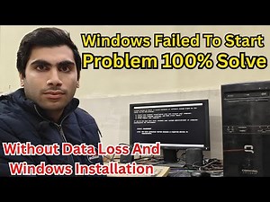 How To Fix Windows Failed To Start | Computer Booting Problem Windows Failed To Start Fix |