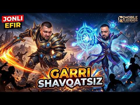💥Garri Shavqatsiz! | Mobile Legends: Bang Bang! (TANKA Edition) (Jonli Efir)