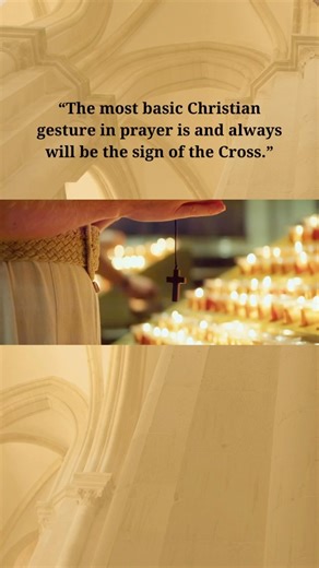 ✝️ The important symbolism of the sign of the cross from Joseph Ratzinger (Pope Benedict XVI). ✝️ We are celebrating 25 years of the publication of his book “The Spirit of the Liturgy”! Receive 25% off at checkout with code SPL25 through October 11. 🔗 in the comments below. ⬇️ #ignatiuspress #catholicbooks #ratzinger #benedictxvi #signofthecross | Ignatius Press