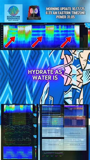 Current Schumann resonance 👁- how ya'll feeling? 👇🏽👇🏽 . . Reel Via tiktok - schumann resonance update | Soul Guidance