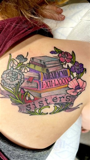 11 reactions | A little late, but here’s a set of sisters tattoos...