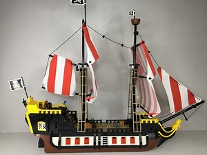 LEGO MOC-135704 21322 Pirate ship extended edition (Pirates 2023)