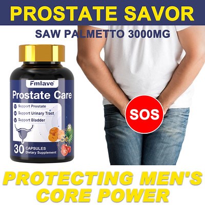 Advanced PROSTATE Formula SAW PALMETTO Support Supplement for Men Urinary Health | eBay