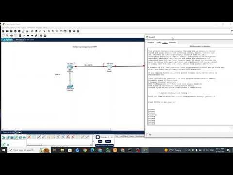 Configuring OSPF Routing Protocol in Cisco Packet Tracer | Step by Step 🔧