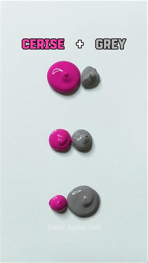 Amazing Colormixing Combination 💓🩶 =?