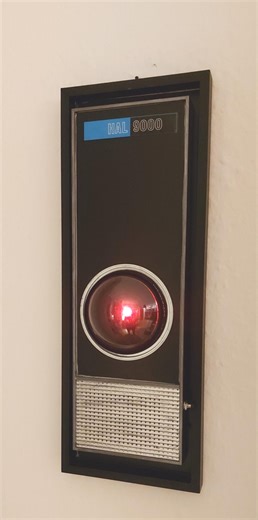 HAL 9000 Computer from 2001 A Space Odyssey 1/1 Replica with Lights and Sound