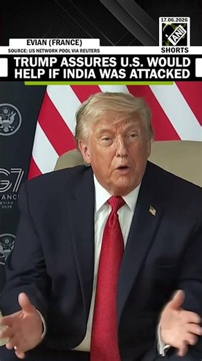 Donald Trump assures if India, under PM Modi, is attacked U.S. will help | G7 Summit