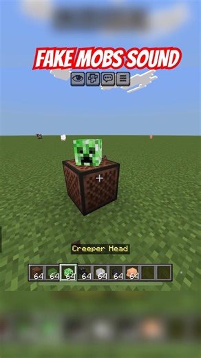 Fake Mobs Sounds In Minecraft#minecraft#tutorial#gaming#Shorts#shortfeed