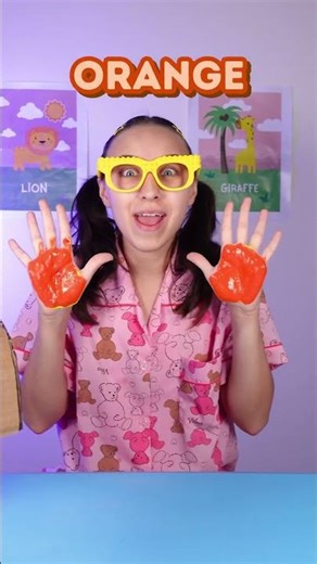 Magical Color Mixing: A Playful Adventure for Young Creators! 🎨✨ #shorts