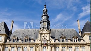 The Hôtel de ville is the town hall in the French city of Reims, in the city centre. Reims is a city located in the Grand Est region, northeastern France.