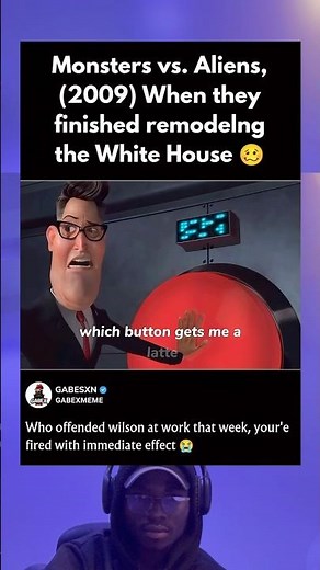 Monsters vs. Aliens,(2009) When they finished remodelng the White House