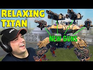 The EASIEST Titan to play in War Robots… NEW WEAPONS!