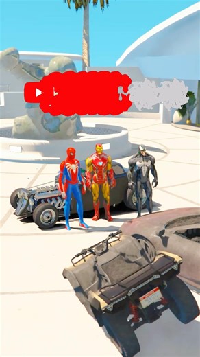 GTA 5: Spider-Man vs Venom Car Modification Battle! Who Built the Ultimate Car? 🕷️🔥#shorts #gta5