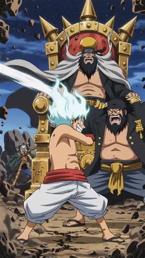 Luffy fight with black beard #onepiece #5gear #luffy
