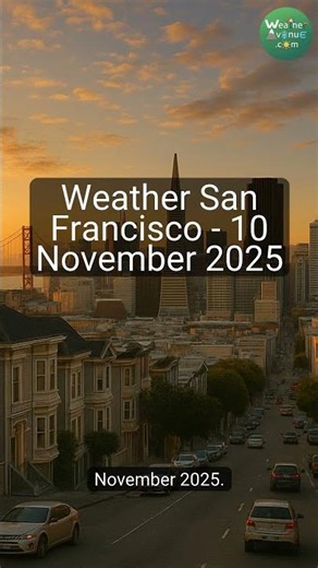 San Francisco: Today’s highlights → Sunny, 18°C, wind 11 km/h