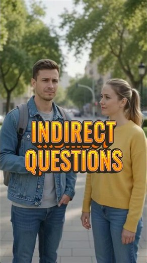 Indirect questions: Grammar #learnenglish #english