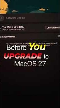 MacOS 27 is not all bells and whistles!!