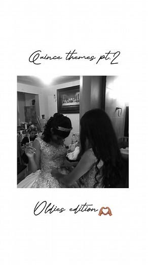 Vintage Quinceañera Oldies Theme Party Ideas