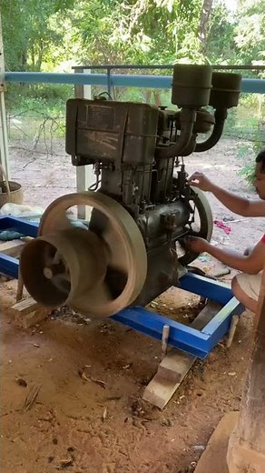 Lister CS ติดเครื่องยนต์โบราณ