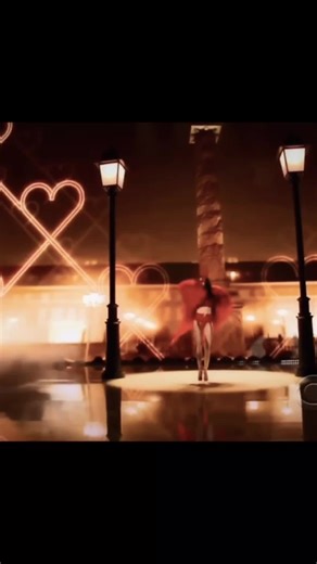 #adrianalima bloody hot heart 🔥#catwalk #victoriassecret