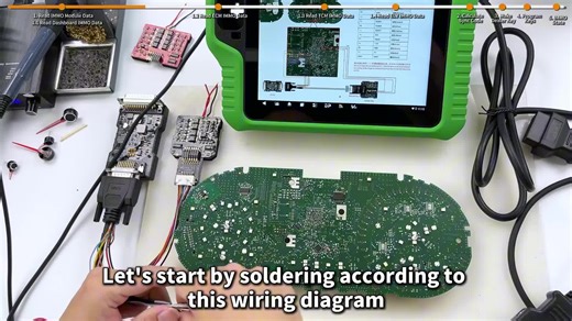 Soldering Guide for OBDSTAR X300 Classic with VW Tiguan