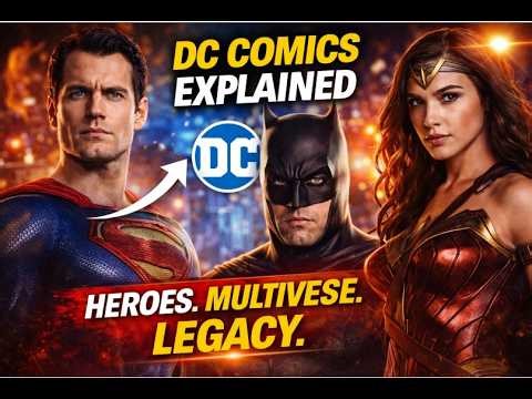 DC Comics Explained: Heroes, Multiverse & Legacy | Batman, Superman, Wonder Woman Story