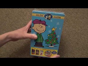 Peanuts Classic Holiday Collection VHS Box Set Unboxing with Great Pumpkin Thanksgiving Christmas