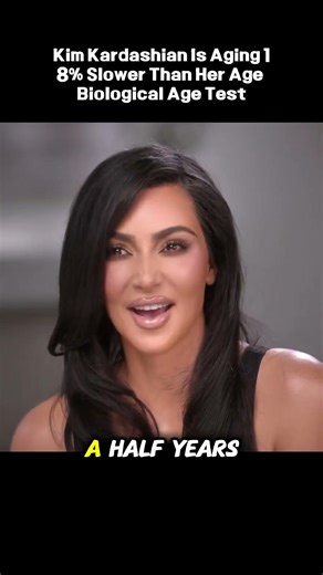 “I’m 34?!” Kim Kardashian’s Biological Age Reveal #thekardashians #shorts #kuwtk #kimkardashian