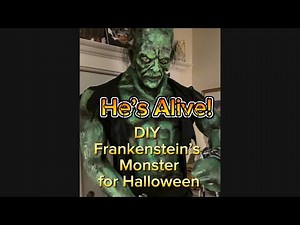 DIY Halloween Prop: Frankenstein’s Monster