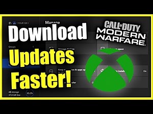 How to DOWNLOAD Updates Faster for CALL OF DUTY WARZONE & Modern Warfare on XBOX