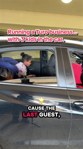 Here’s what running a Turo business looks like when you’re also a full-time dad. This morning I loaded up all three kids — the three-year-old, the six-year-old, and my fourteen-year-old son. We drove across the city to clean the car, vacuum it, wipe everything down, and make sure it was perfect for the next guest. I checked the mileage, stocked the thank-you card, replaced what was missing, and refreshed the air. Then we headed to the airport garage, parked it, locked it in, and made the pickup 