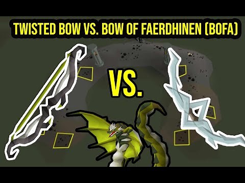 OSRS Twisted Bow vs Bow of Faerdhinen: Zulrah