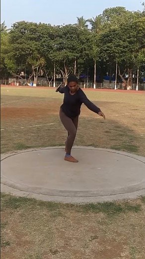 standing discus throw technique practice throw 🔥🔥