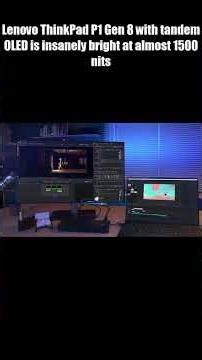 Why This ThinkPad's 1500-Nit OLED Display DESTROYED Gaming Laptops