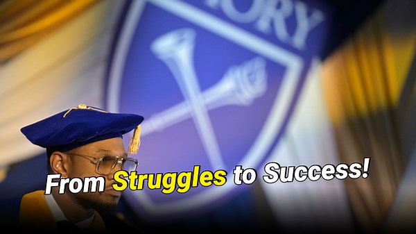 Usher delivers inspirational commencement address at Emory University, receives honorary doctorate