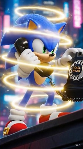 Sonic Telephone Call Calling #sonic #ai #sonicthehedgehog