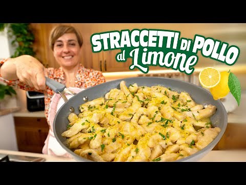 LEMON CHICKEN STRIPS Easy Recipe - Homemade by Benedetta